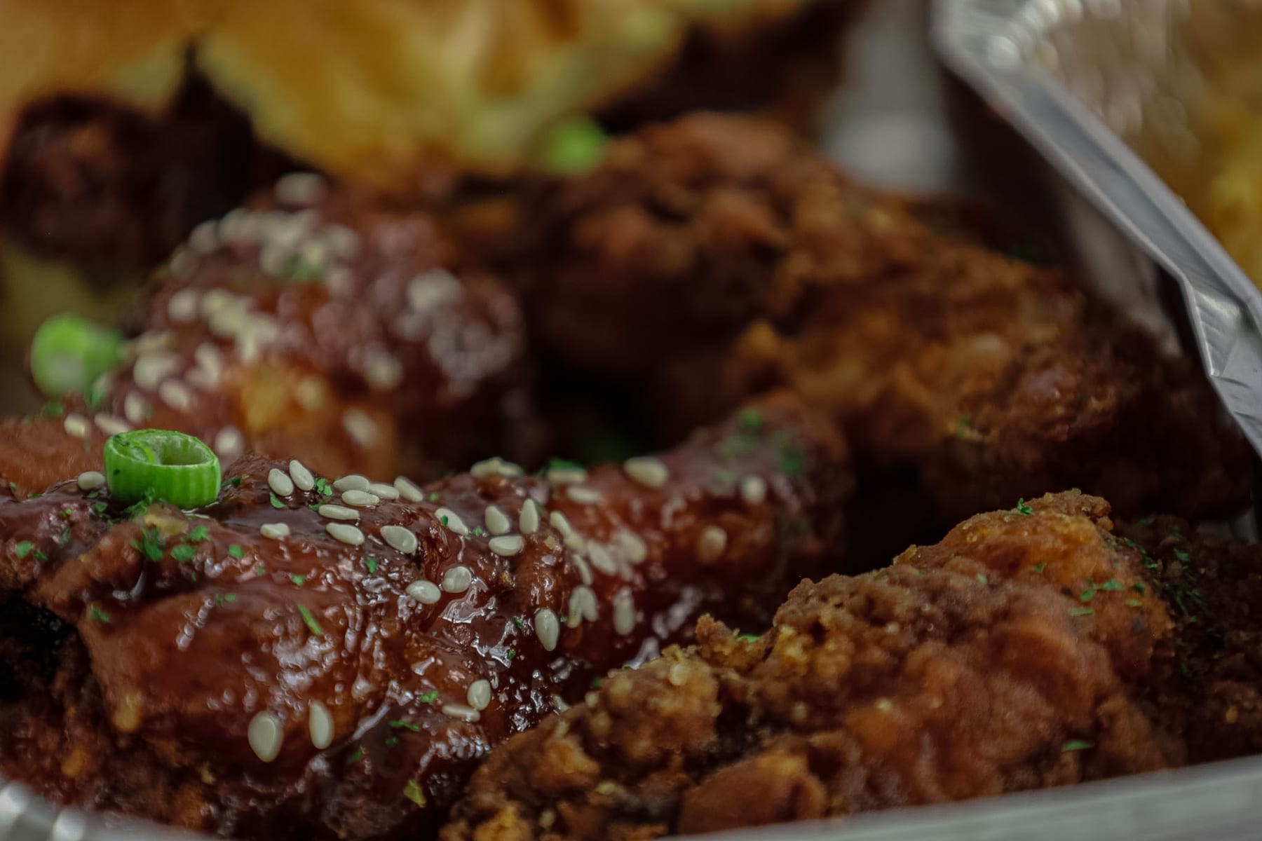 Cooking with Shabba — glazed BBQ wings and fried chicken