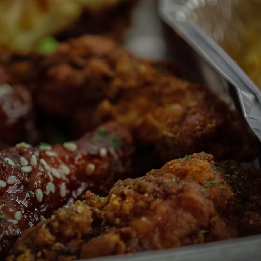 Cooking with Shabba — sticky glazed BBQ wings