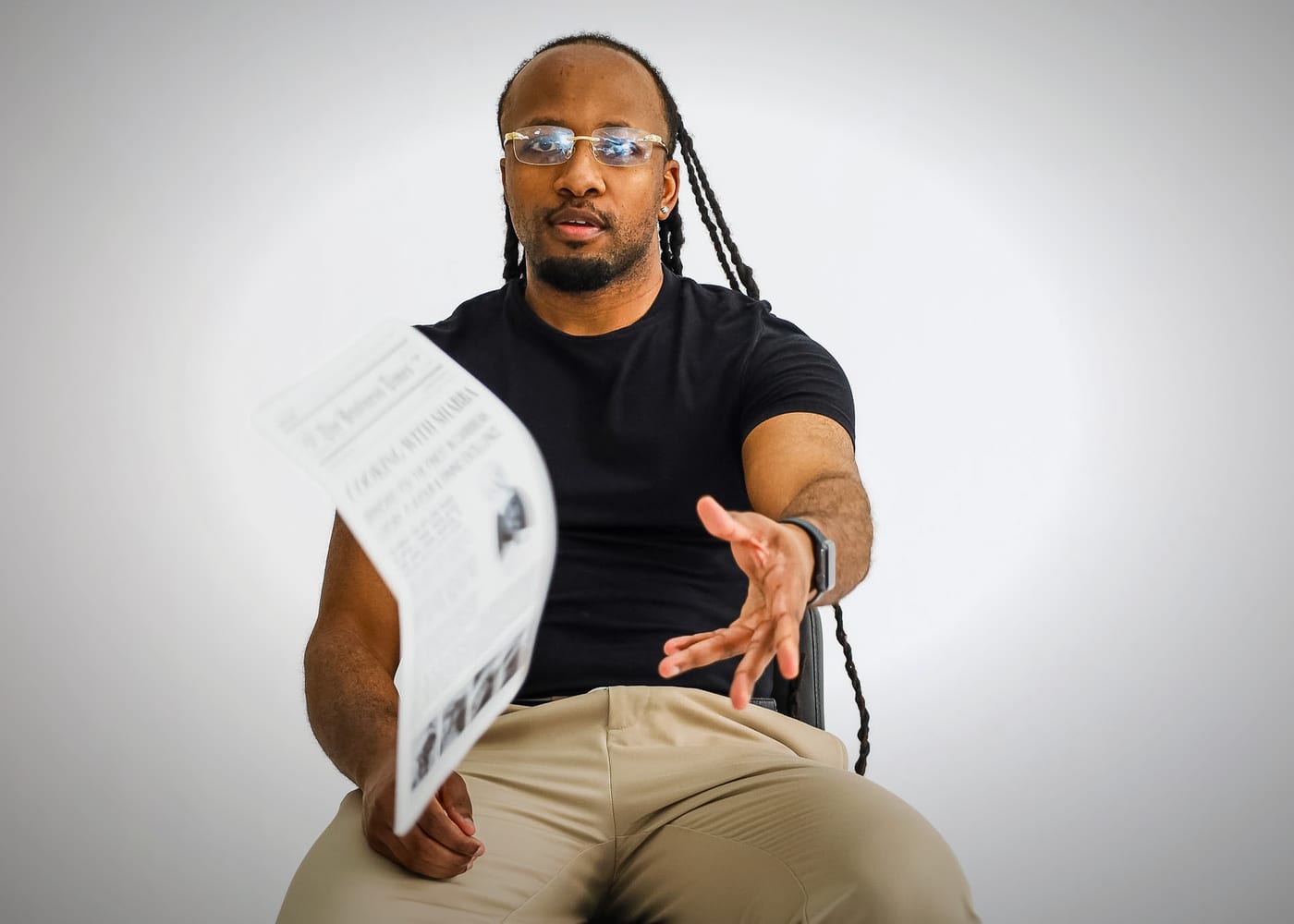 Cooking with Shabba — Shabba tossing the brand feature